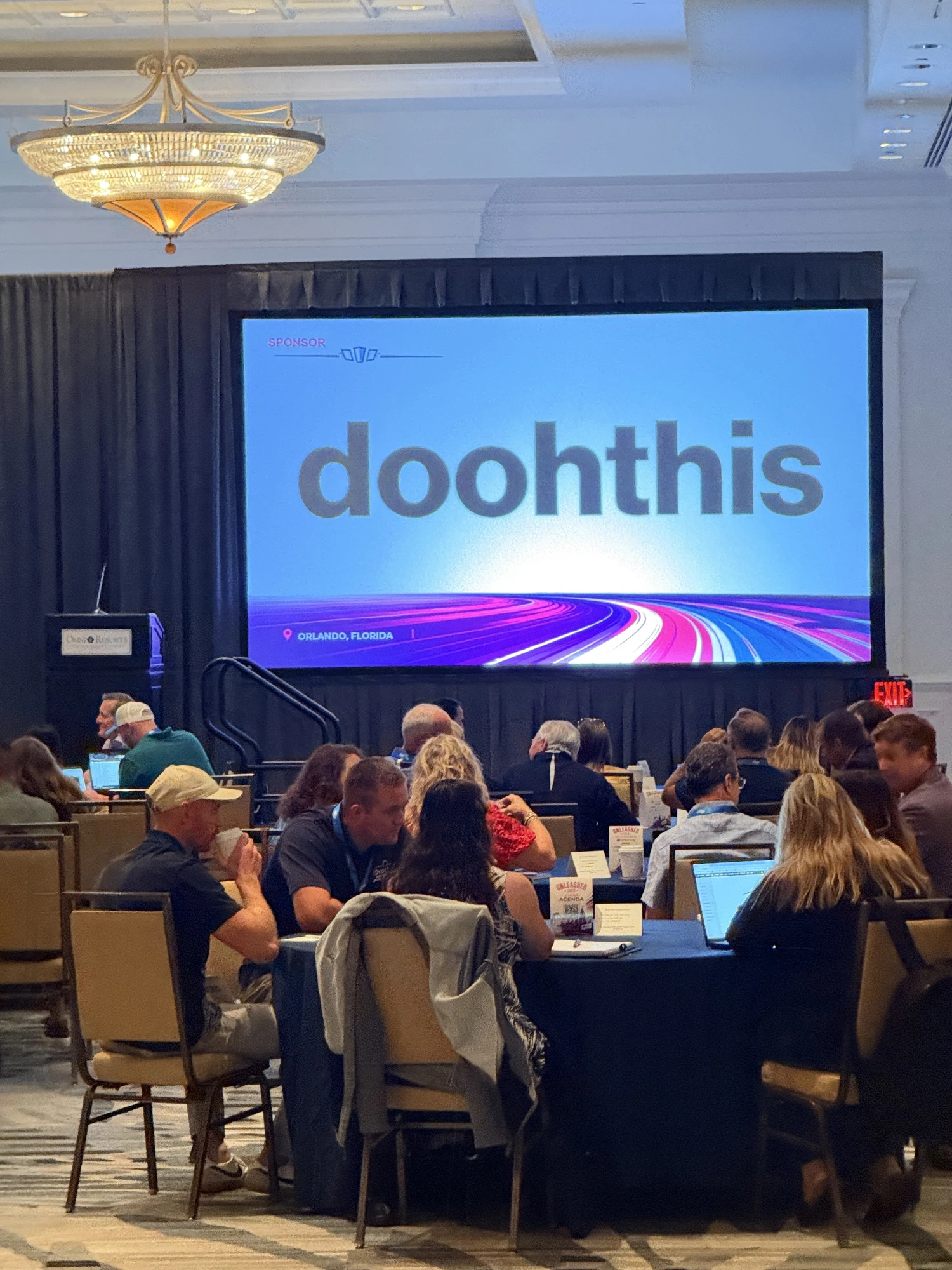 The keynote room at Apparatix Unleashed.